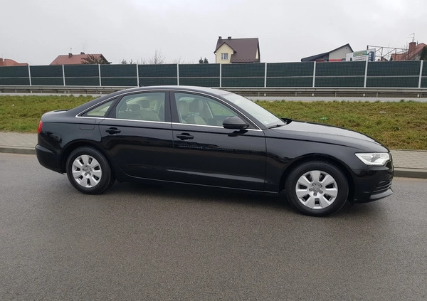Audi A6 cena 73000 przebieg: 122000, rok produkcji 2013 z Borne Sulinowo małe 781